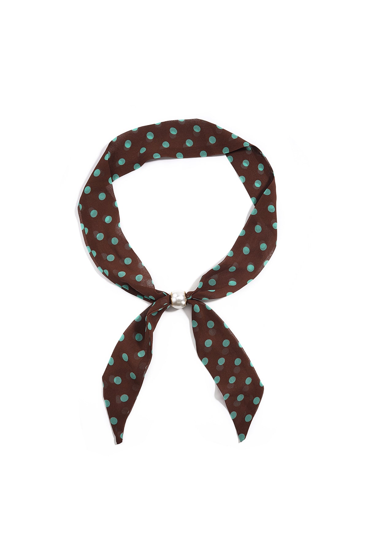 Foulard d'été en polyester pour femmes, motif à carreaux et pois – plusieurs coloris