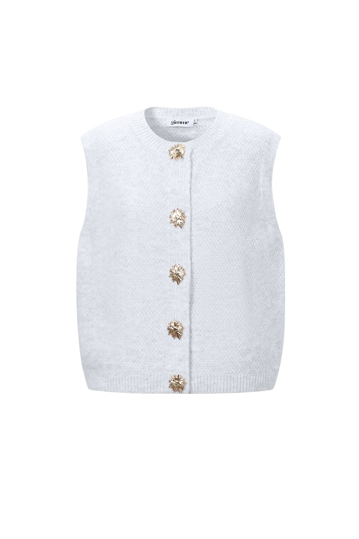 Gilet en maille pour femme avec coupe ajustée