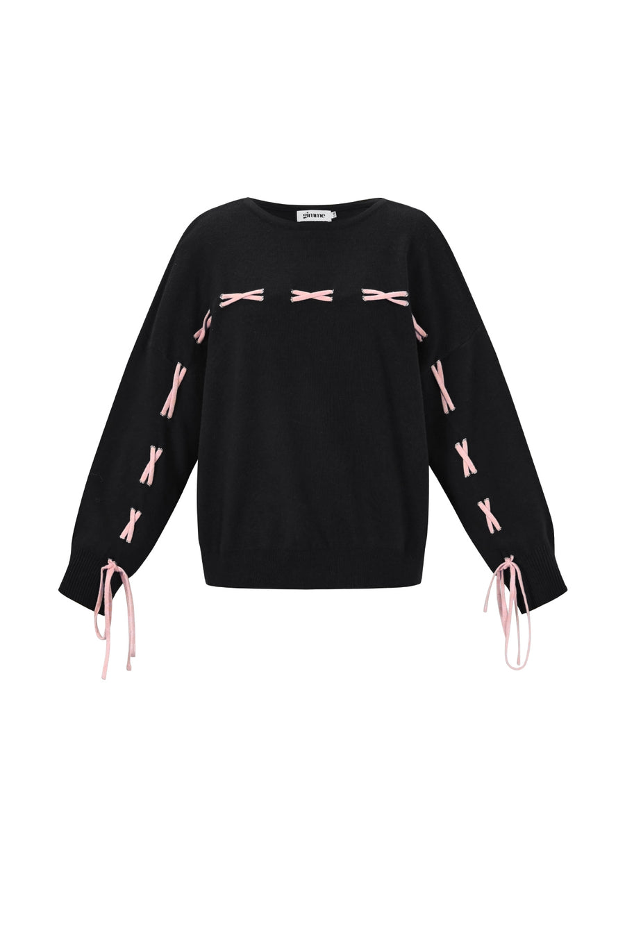 Pull en maille contrastant pour femme