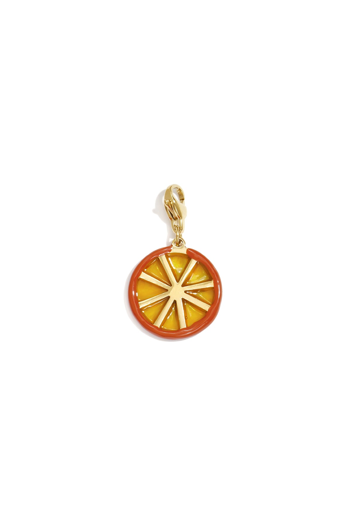 Sieradenbedels van roestvrij staal met fruitmotief, eenvoudige dagelijkse sieradenserie voor dames.