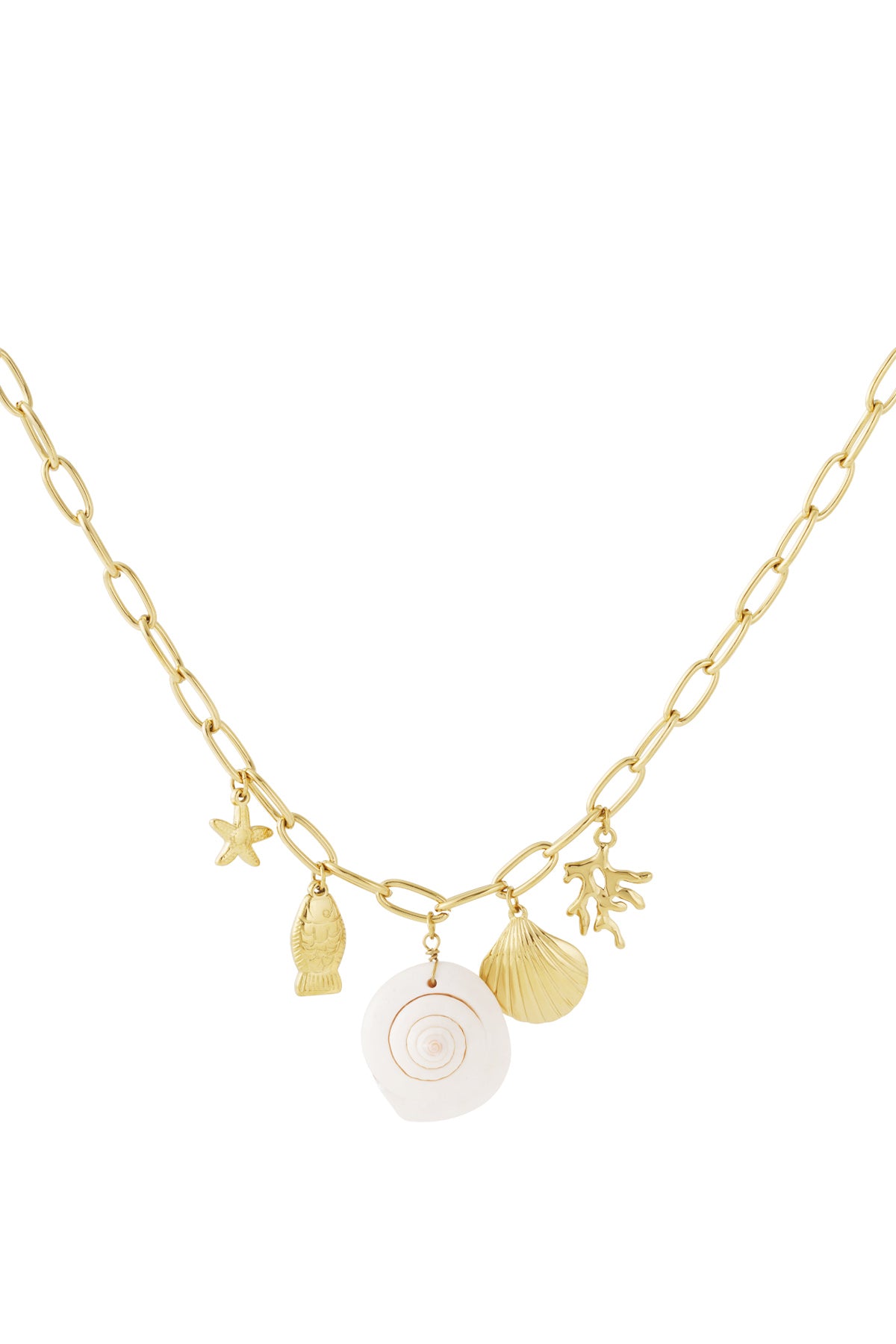 Beachy Charms ketting