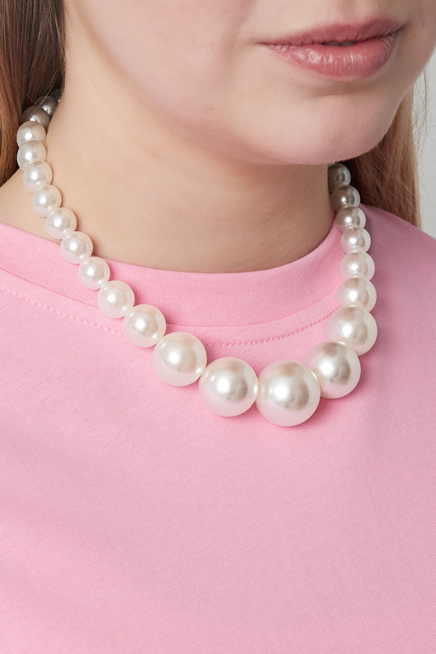 Honey parel ketting -20mm