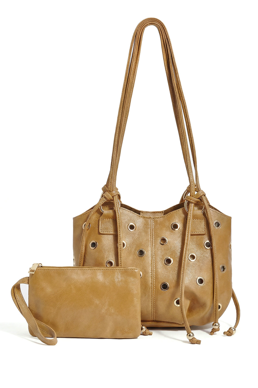 Sac à bandoulière pour femmes en 90 % PU, 10 % métal avec un design uni