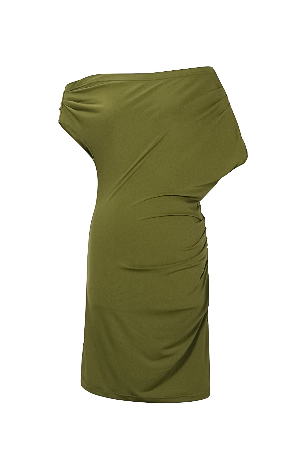 Robe drapée pour femme