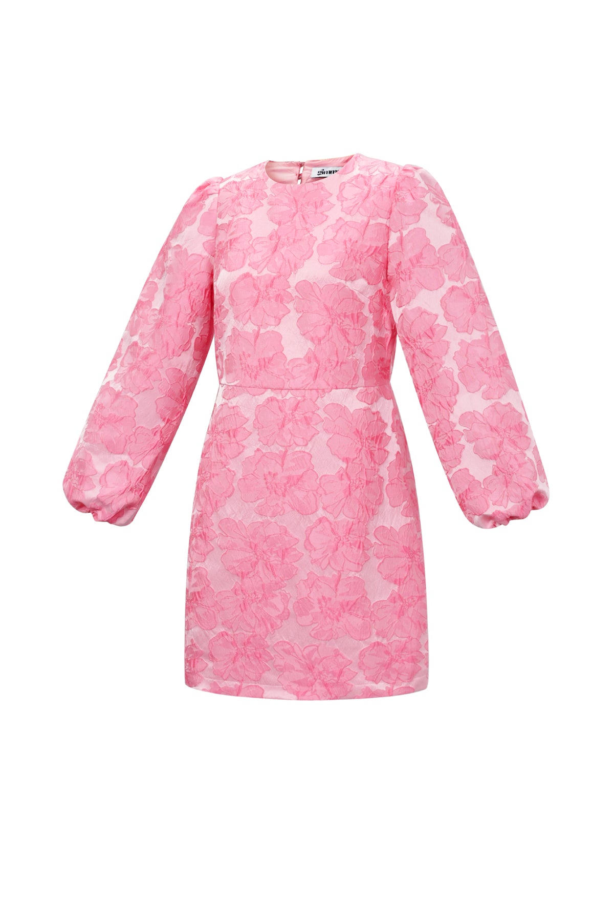 Dames roze Heartbreak jurk met bloemenprint – productfoto 8