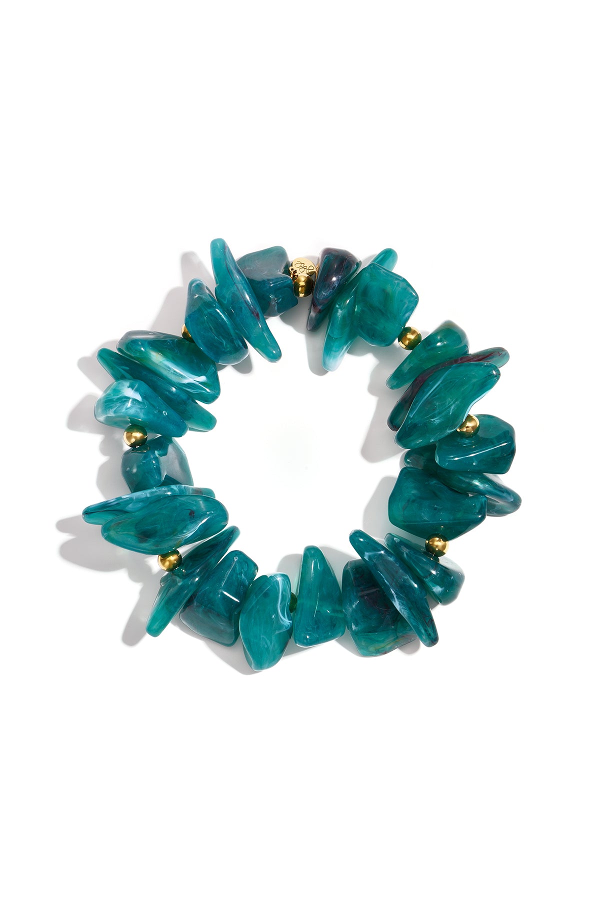 Beaded bracelet for women made of acrylic, stainless steel - multiple colors – image 10