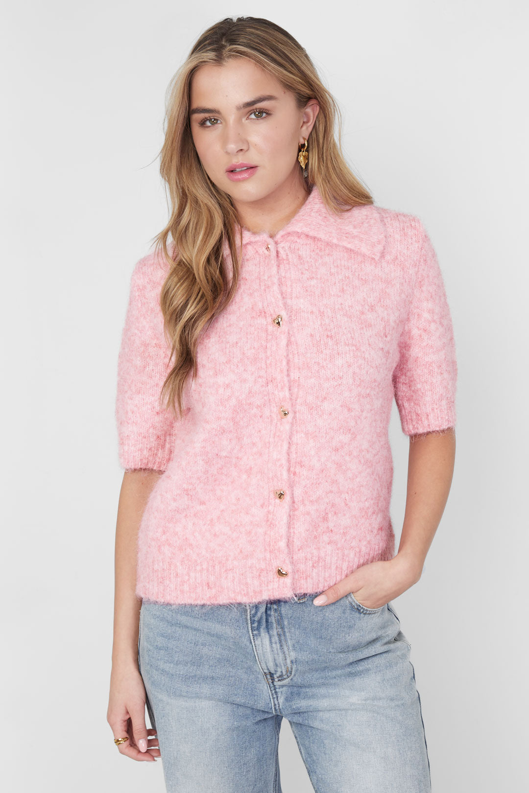 Dames Amore gebreide top van polyester – productfoto 8