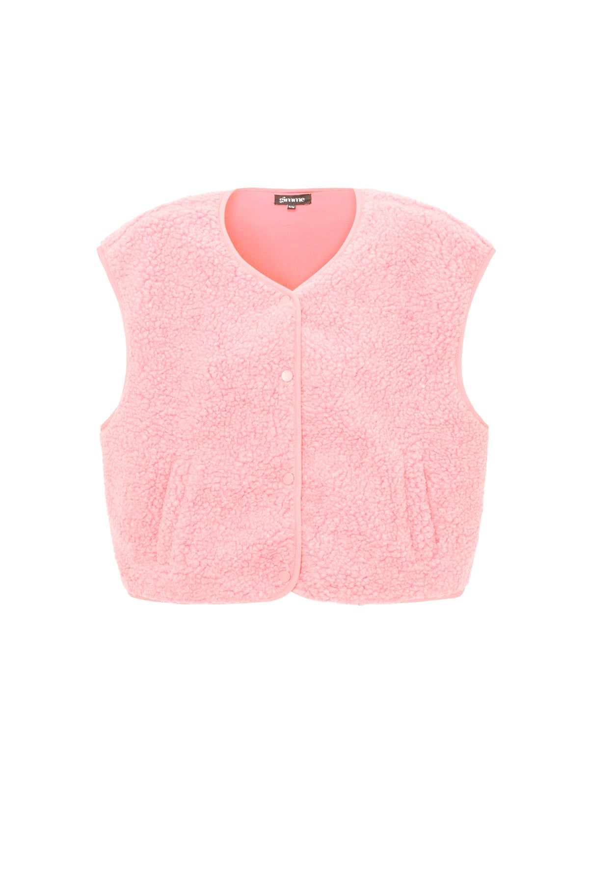 Women's waistcoat with round neck and slim fit – image 21