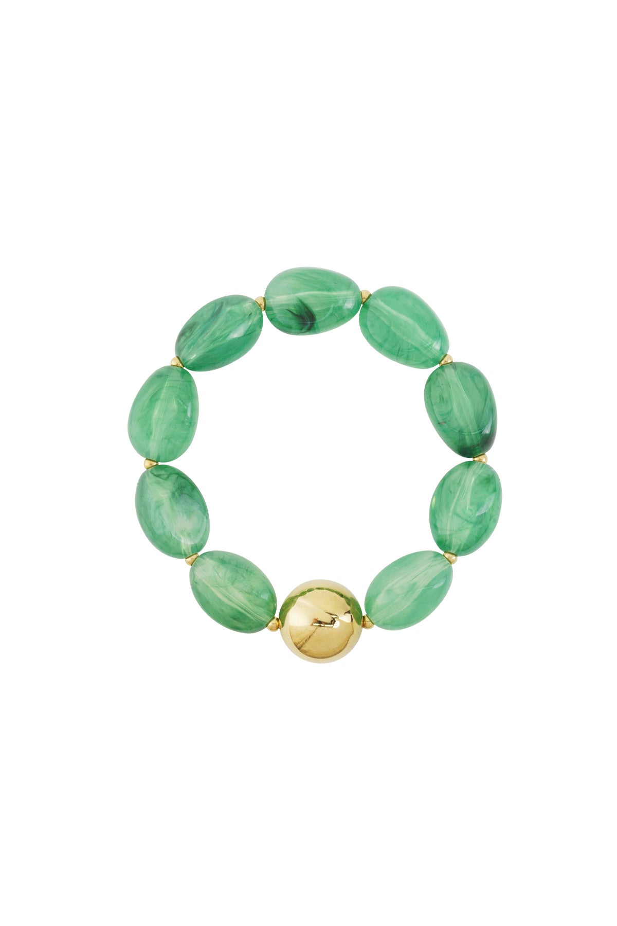 Women's Acrylic Beaded Bracelet – Multi-Color – Casual