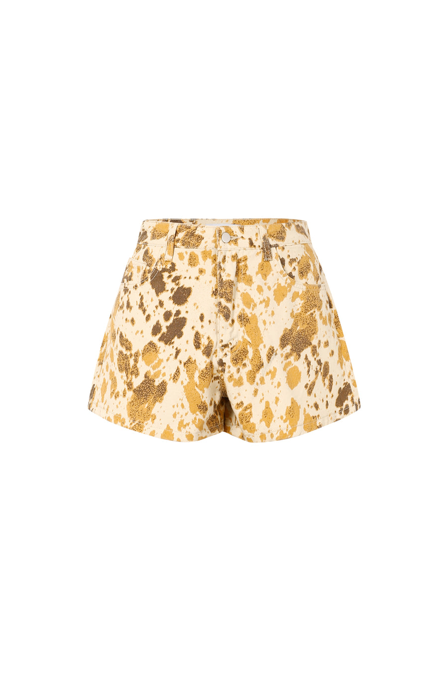 Dames khaki denim shorts Into the Wild