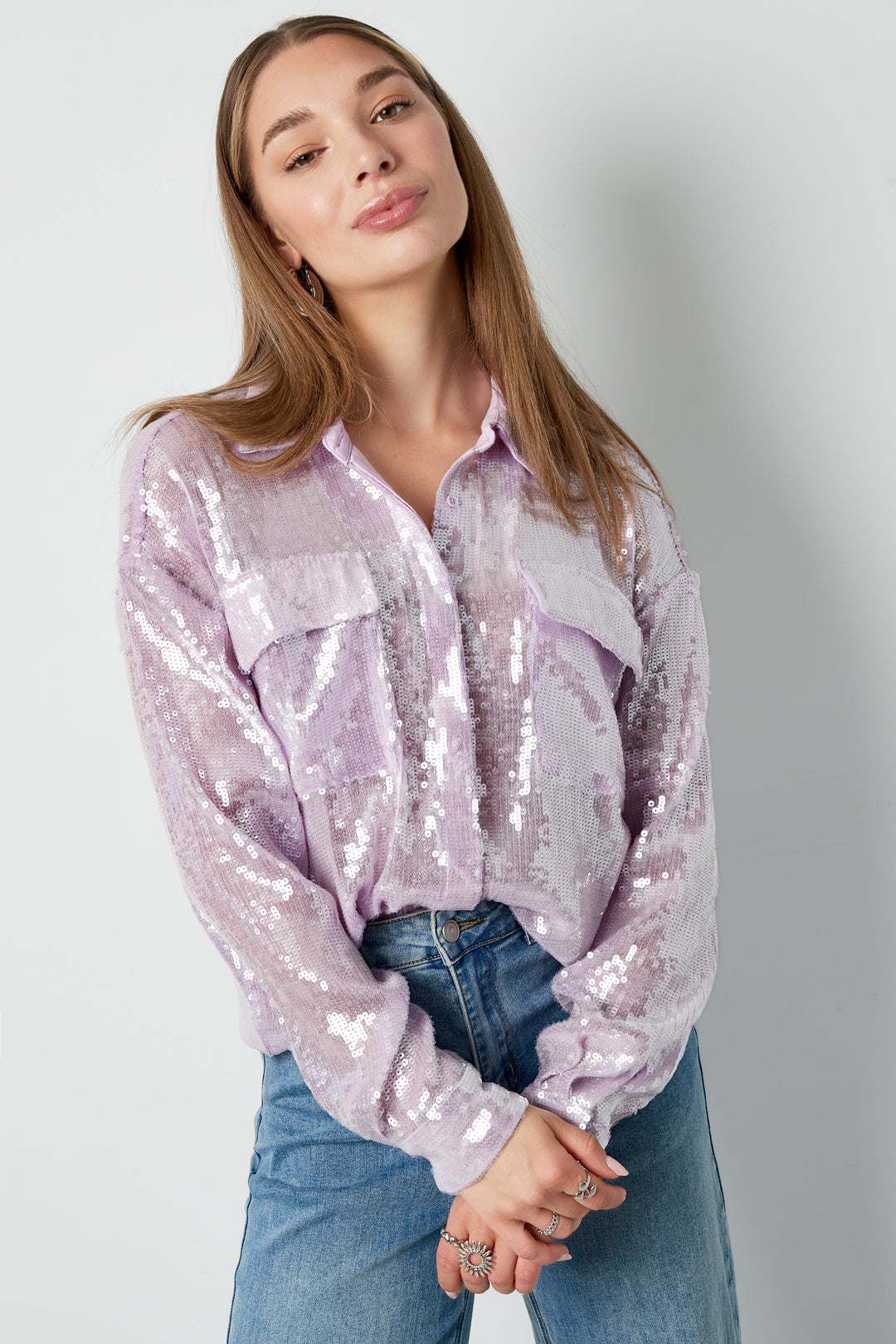 Women's blouse with an elegant look – image 4
