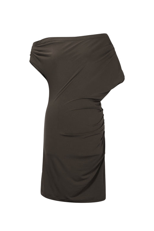 Robe drapée pour femme