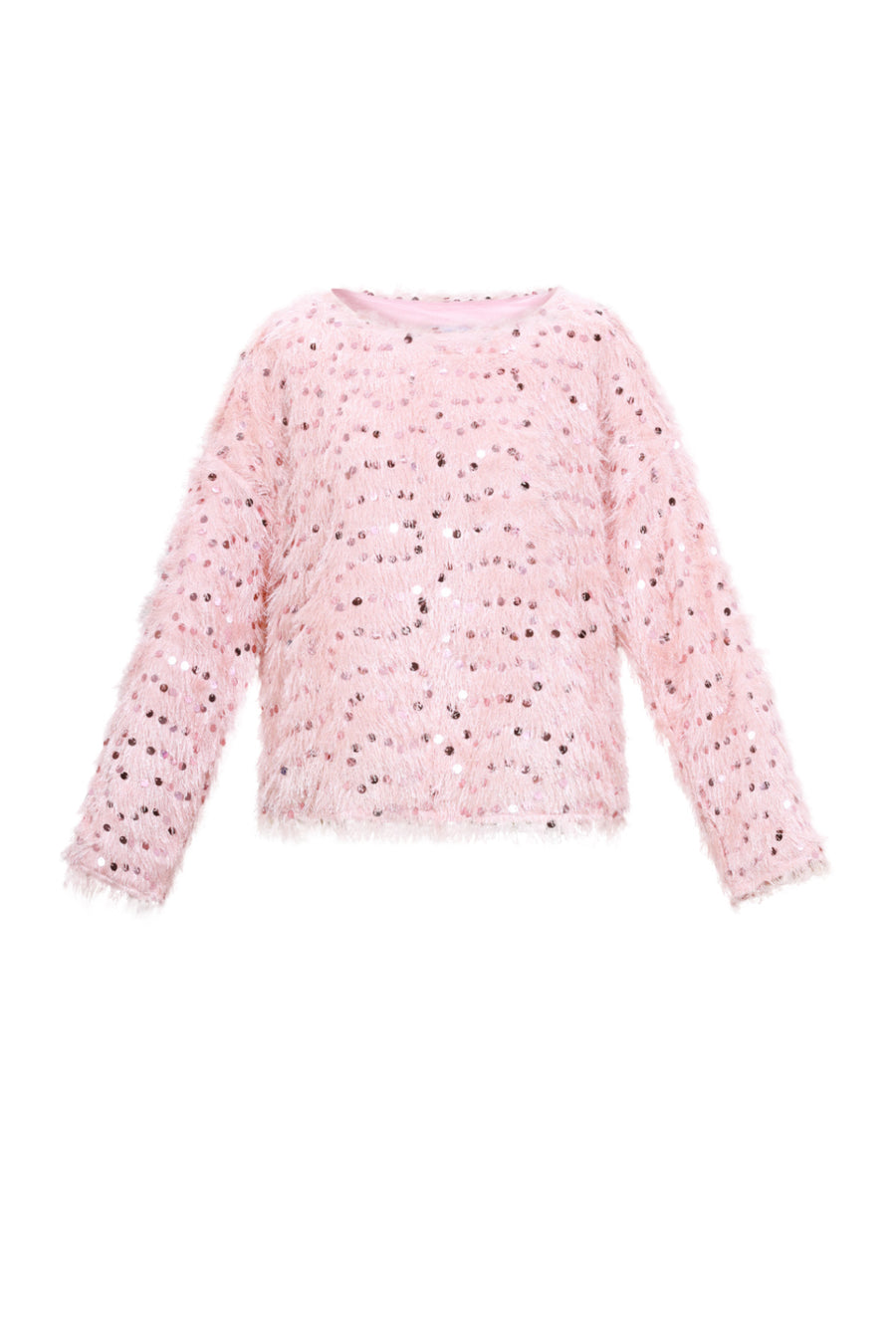Haut à manches longues et sequins